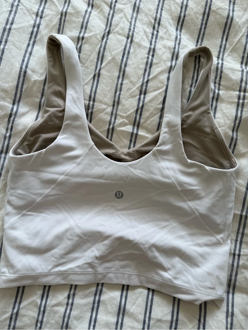lululemon athletica Women's White Sports Bra